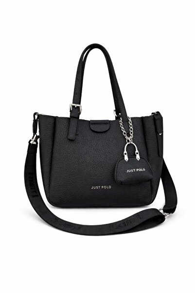 Just Polo Justpolo Women's Soft Leather 3 Compartment Hand and Shoulder Bag