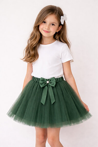 nacar çarşı تنورة توتو خضراء للفتيات تفاصيل فيونكة تول تنورة 23 أبريل 29 أكتوبر