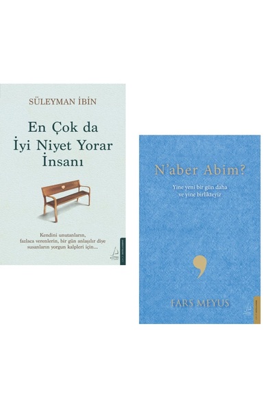 Destek Yayınları En Çok da İyi Niyet Yorar İnsanı / Naber Abim? 2 Kitap set