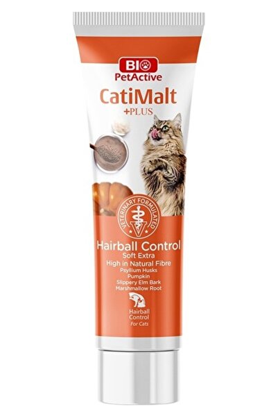 Bio PetActive Catimalt Plus Tüy Yumağı Önleyeci Malt Macun 100 Gr.