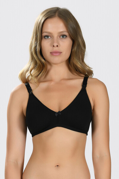 NBB Women's Cotton Pack Thick Straps Stitch-Free Nursing Bra