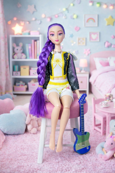 OEM 32cm Kpop Demon Hunters Musical Doll