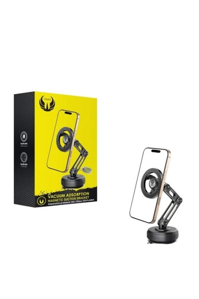 Youfo حامل مغناطيسي ماج سيف (MagSafe) من – قاعدة سفلية بتقنية الشفط