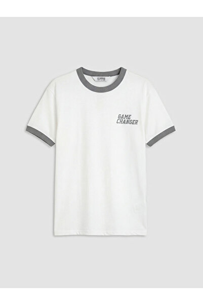 LC Waikiki Peak New Season Crew Neck Printed Boys' T-Shirt