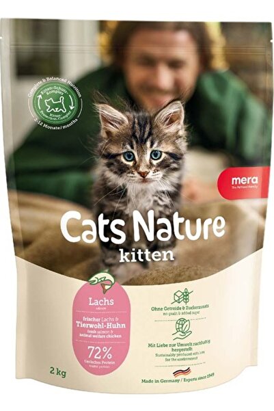 Mera Cats Nature Kitten Tahılsız Somonlu Yavru Kedi Maması 2 kg