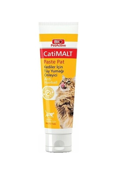 Bio PetActive Bio Pet Active Biopetactive Catimalt Kediler Için Tüy Yumağı Ön...