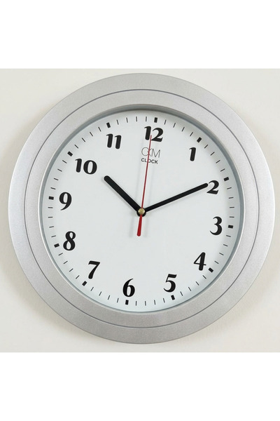 Lebron Modern ve Minimalist Duvar Saati (25x25 cm) BEYAZ