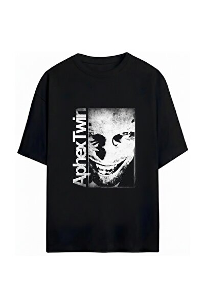 SVART WEAR Aphex Twin Unisex Oversized 100% Cotton Pack T-Shirt