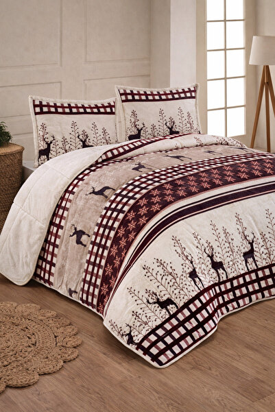 MUK's Σετ Παπλωμάτων Premium Διπλής Όψης 220x240 εκ. με Μαξιλαροθήκες 50x70 εκ.