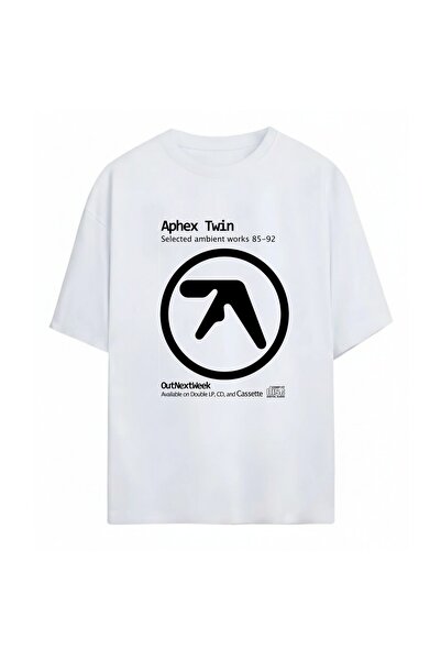 SVART WEAR Aphex Twin Unisex Oversized 100% Cotton Pack T-Shirt