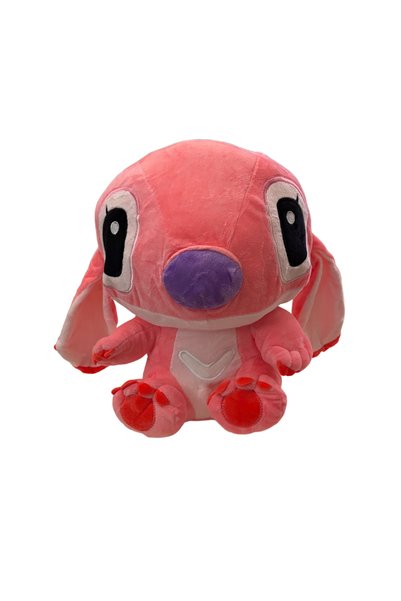 Universul Jucăriilor Jucarie plus Stitch roz 30 cm, plush Angel copii, jucarie moale mare Stitch