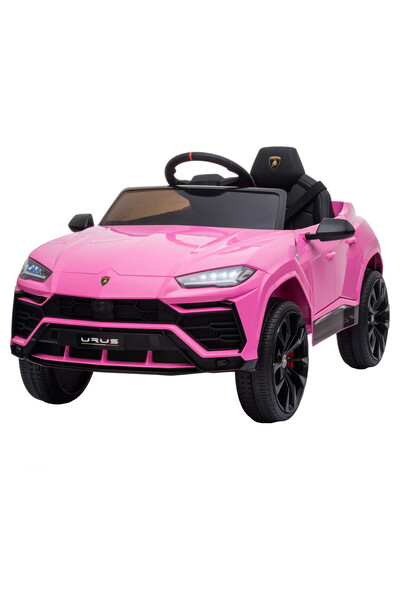 Premierkids Lamborghini Urus electric car, 12V, EVA rubber wheels, eco- Leath...