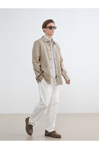 LC Waikiki Peak New Season Standard Fit Dobby Men's Trousers