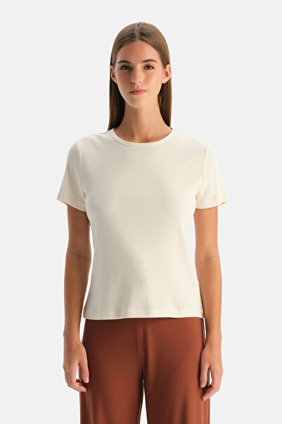 Dagi Rib Modal Basic Tee