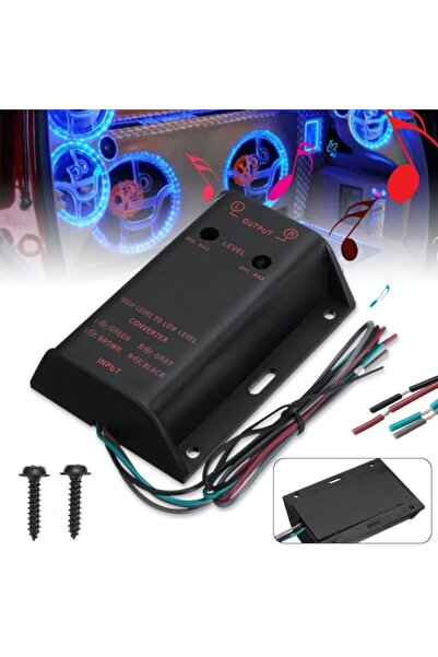 SimpluAcasa 2 Channel Audio High-Low Converter for Car Amplifier