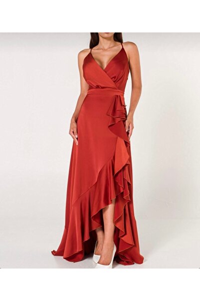 Generic Dark orange dress