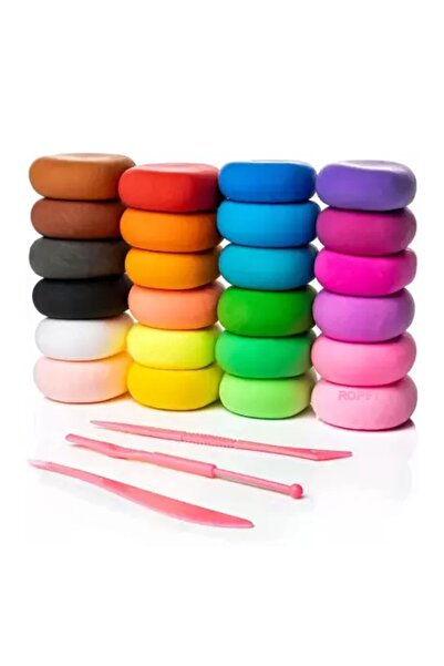 Ropet Smart plasticine set, Modeling Polymer Clay, ROPET, 24 bags