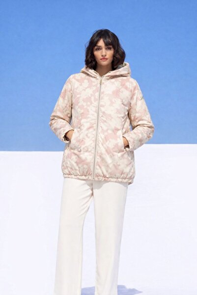 Madzerini OBI women's reversible jacket, milk / reverse print