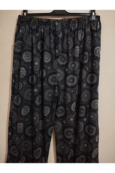 anne moda ankara Oversized, 2 Pockets, Thin, High Waist, Anti-Sweat, Pants
