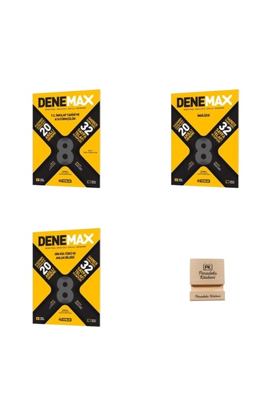 Hız Yayınları Hız LGS 8. Sınıf Denemax İnkılap İngilizce ve Din Akıllı Deneme...