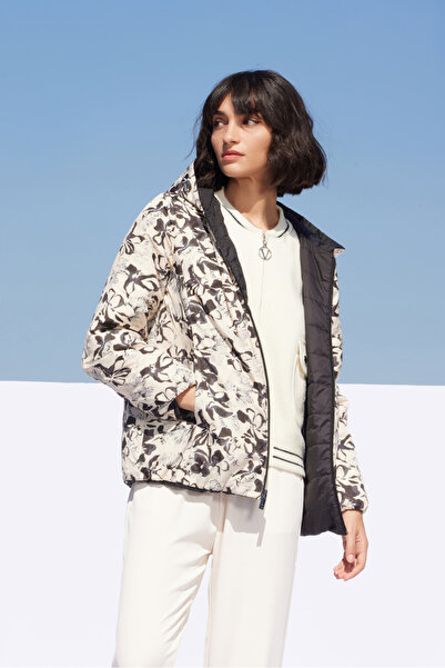 Madzerini OBI women's reversible jacket, black / reverse print