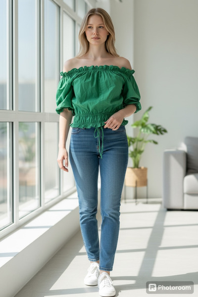 Grizum Kadın crop tshirt
