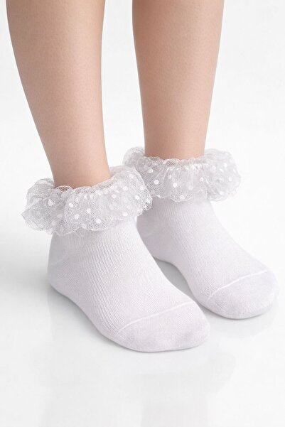 YAADE 3Pairs Noseless Seamless Dant Lace Eyaz Socks