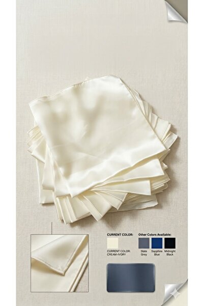 Generic مجموعة حريرية لامعة مكونة من 15 قطعة