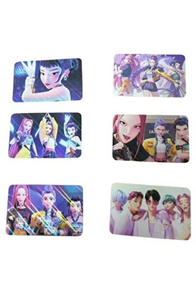 OEM Σετ 30 Ολογραφικών Καρτών, διάφοροι χαρακτήρες, πολύχρωμες