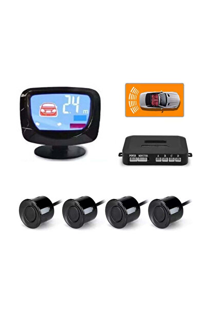 NO BRAND 22mm Car Parking Sensors with LCD Display – Reversing Aid System wit...