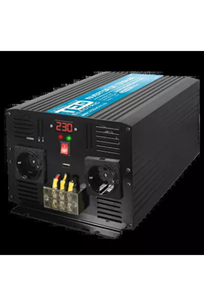 NO BRAND 12V to 220V Car Inverter, TED Electric TED000415, 4000W, Pure Sine Wave