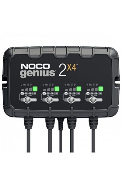 NO BRAND NocoGenius 2x4 Battery Charger, 6V/12V, 2A, Charges 4 x 40A Batteries