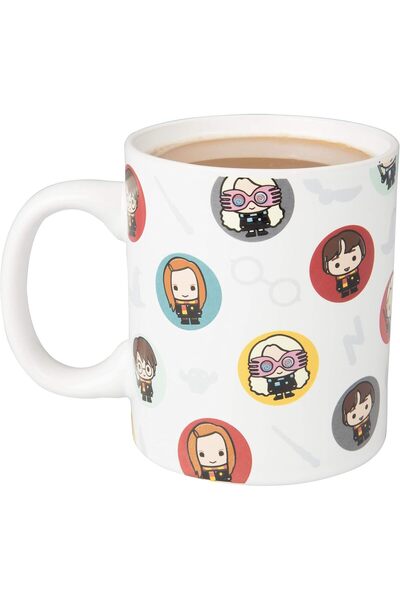 MECKSA Harry Potter Chibi Characters Ceramic Coffee Mug