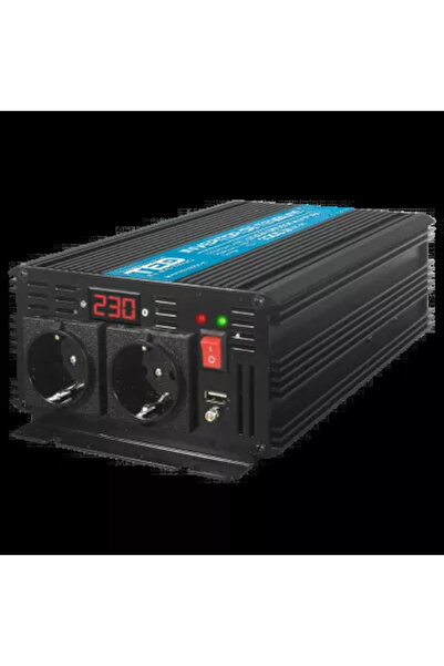 NO BRAND 12V to 220V Car Inverter, TED Electric TED000385, 1500W, Pure Sine Wave