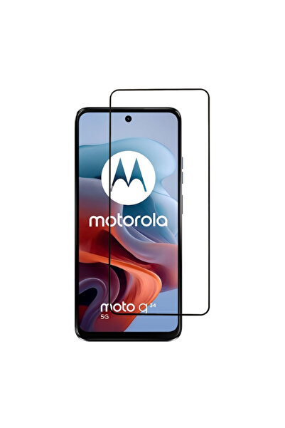 Motorola Folie de sticlă pentru G34 - Lipici complet
