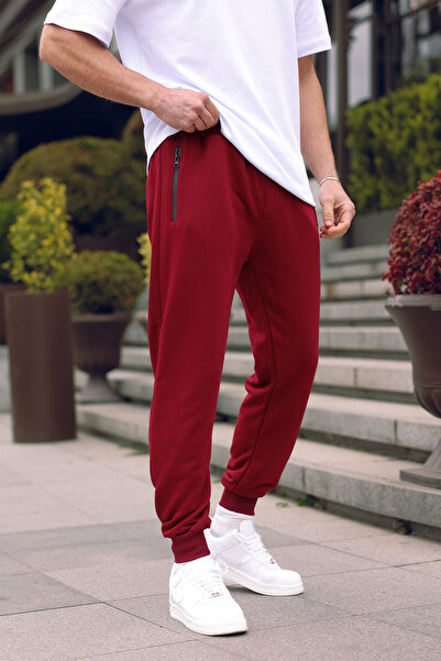 aziso Men's Zippered Sweatpants