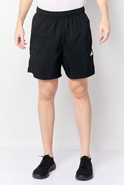 adidas شورت تدريب رجالي بمقاس عادي 7 بوصات، أسود