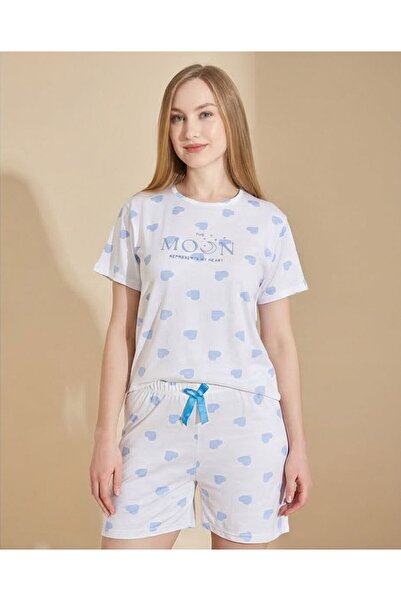 Hirazenmoda Women's Pajama Set with Shorts Summer Thin Fabric Comfortable Fit...