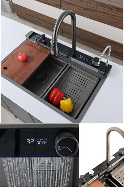 Empressco MIA 304 Paslanmaz Çelik Çok Fonksiyonlu Akıllı Dijital Ekran Mutfak...