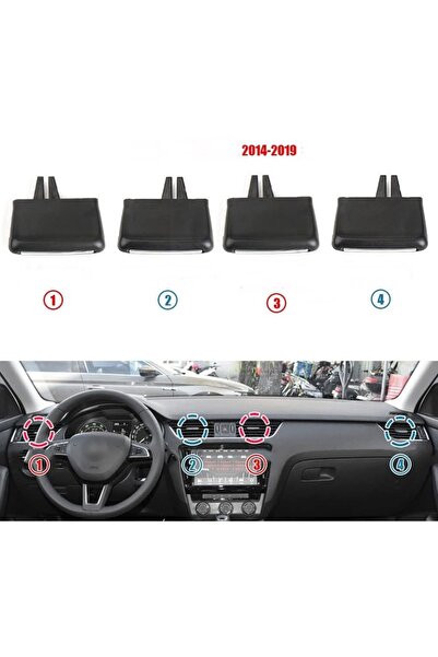 Next Oto Skoda Octavia Ventilation Diversion Clip Right 1Pcs 2014-2015-2016-2...