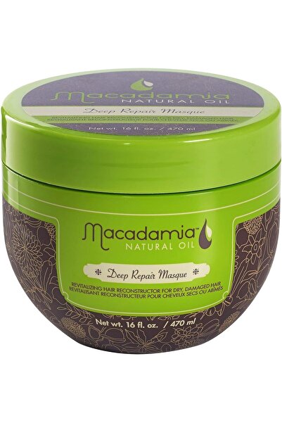 Macadamia Natural Oil قناع إصلاح عميق للشعر الجاف والتالف بخلاصة المكاديميا، ...
