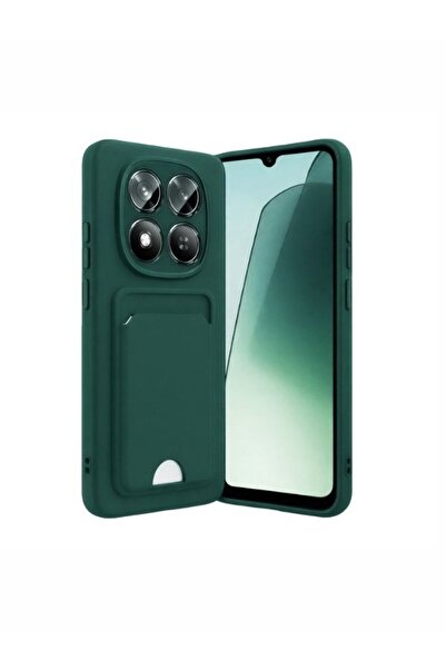 Massemr Redmi Note 15 Pro 5g Ni̇vlek Silicone Case with Business Card Holder ...