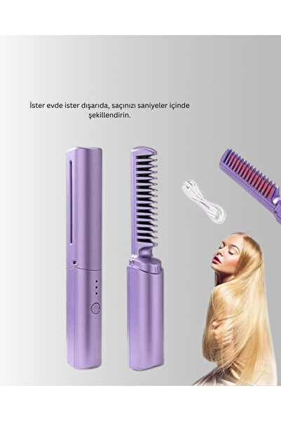 STREOZD Şarjlı Saç (235628) Düzleştirici Tarak