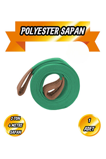 BRATİ HAND TOOLS Spanzet Sapan Polyester Sağlam Yük Kaldırma Su Yeşil Renk 2 ...