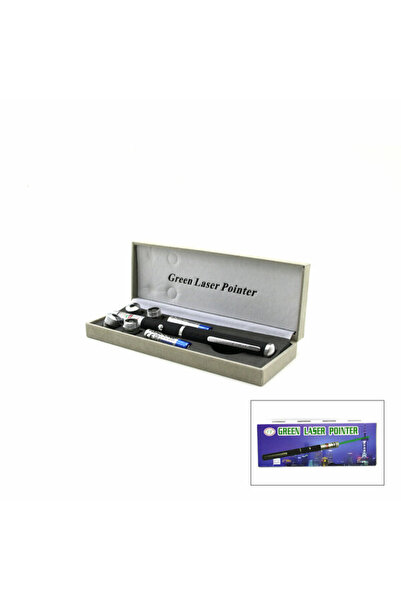 CT STONES Πράσινο Λέιζερ Μαύρο - 5 Κεφαλές - Με μπαταρίες. (5446)