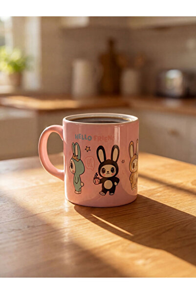 LC Waikiki Printed Ceramic Mug 320 ml for Style Lovers from Uzg Store