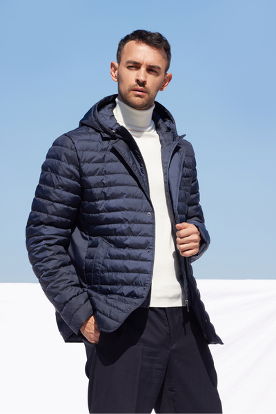 Madzerini Men's jacket MATIO, ombre blue