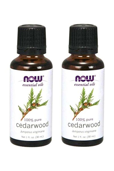 Now Foods مجموعة زيت خشب الأرز العطري (قطعتان)