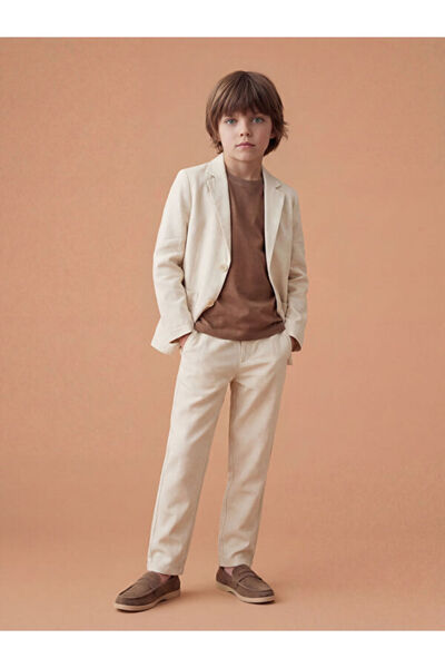 LC Waikiki Linen Blend Boy's Suit from Uzg Store for Style Enthusiasts