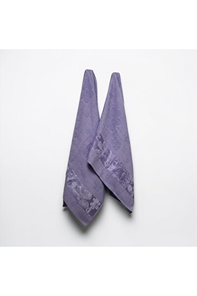 Truva Home Set of 5 Velvet Towels – 100% Cotton, 420 g/sqm, 5x50x90 cm